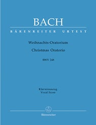 Christmas Oratorio BWV248 Study Scores sheet music cover
